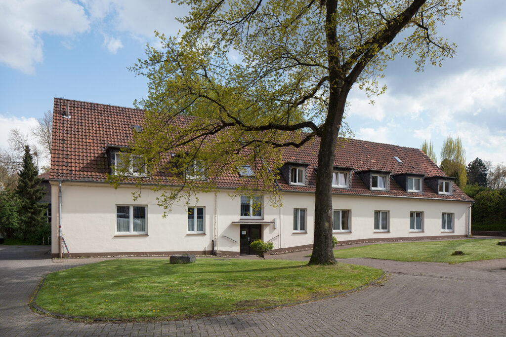 Eine Ansicht des Männerheims Grabenstraße.